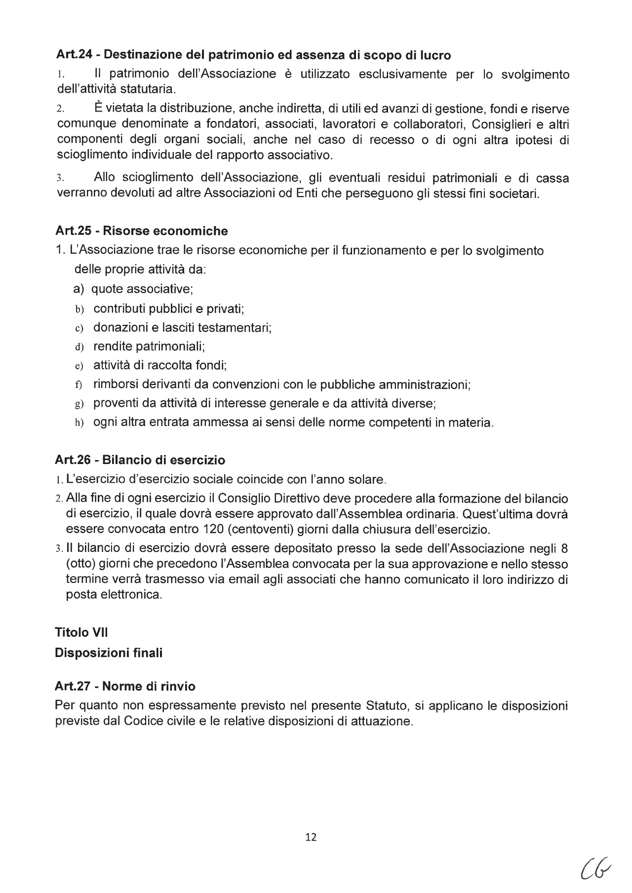 AIRdata Verbale Costituzione e statuto 11 gennaio 2025 1 pag 20