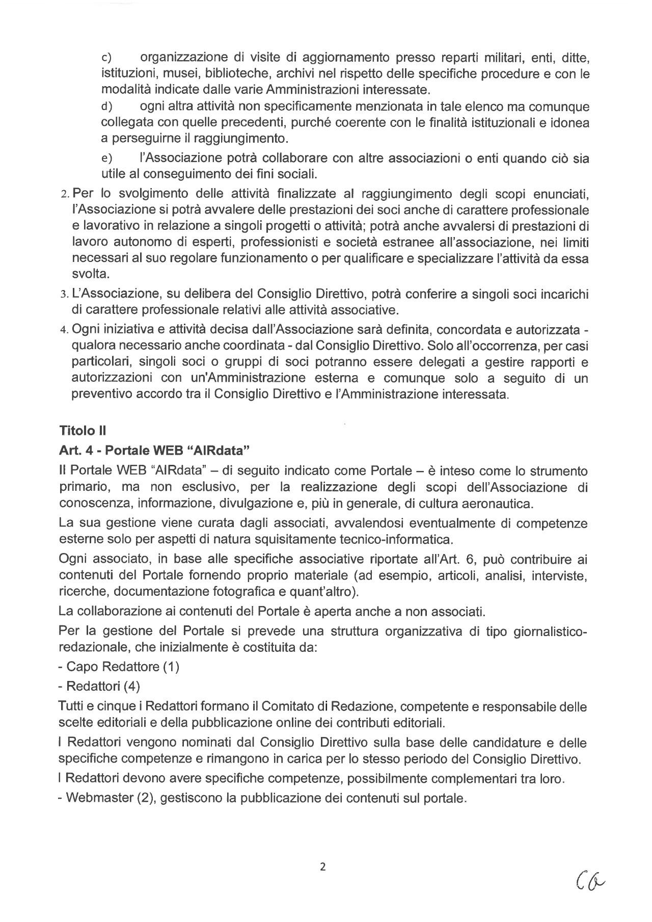 AIRdata Verbale Costituzione e statuto 11 gennaio 2025 1 pag 9